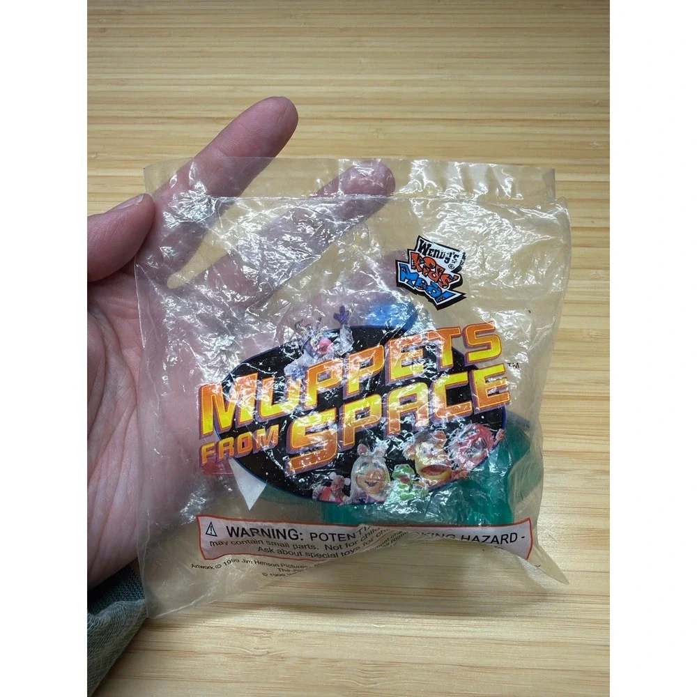 1999 Wendy's Muppets From Space Gonzo‎ UFO Toy Sealed Bag Play Feature Works